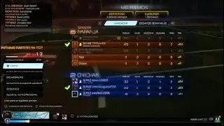 Rocket League, pero hace 1 año (en 2025) partida 2