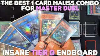 Master Duel Maliss Combo | 1 Card = Unbeatable GOD BOARD + 9 Card Hand