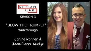 BLOW THE TRUMPET LINE DANCE WALKTHROUGH (JANINE ROHRER & JP MADGE) STREAMLINE