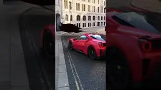 Ferrari Escaped From Police 😱 Supercar Chase at World Cup!