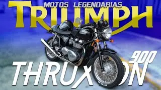 Motos Legendarias TRIUMPH THRUXTON 900 UNA CAFE RACER REAL Y AUTENTICA &iquest;VALE LA PENA?