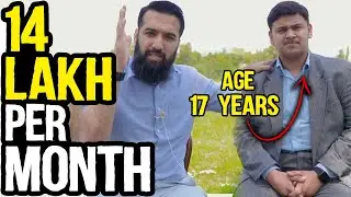 17 Year Old Running a Successful Software House | 14 Lakh Kamayi | Learn from HIM! (BUSINESS IDEA)