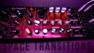 Behringer Neutron Ambient Drone patch | Space Transitions | with reverb