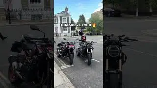 CB650R vs Z900 🔥 #cb650r #motorcycle #shorts #youtubeshorts #z900 #kawasaki