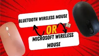 Bluetooth wireless mouse or Microsoft USB wireless mouse review