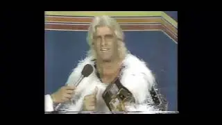 NWA World Heavyweight Champion 'Nature Boy' Ric Flair on World Wide Wrestling | July 6th 1985