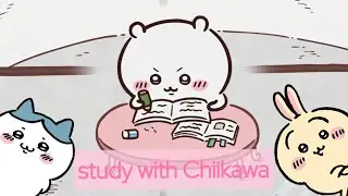 「Study with Chiikawa | Pencil Writing ASMR」 ちいかわと一緒に勉強しましょう！◦`꒳&acute;◦