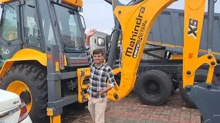 Mahendra🫡 Backhlodar Earthmaster New Model.!#mahendra #jcbvidio 🥰