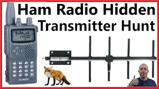 Let's Go find a Hidden Ham Radio Transmitter! (Fox Hunt / T-Hunt)