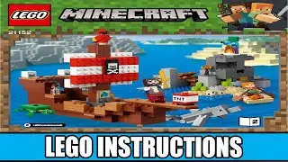LEGO Instructions - Minecraft - 21152 - Pirate Ship (Book 2)