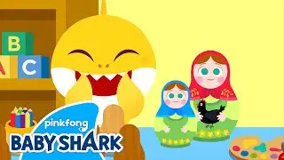 Colorful Matryoshka Doll | Learn Culture with Baby Shark Brooklyn | Baby Shark Official