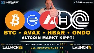 Total3 Warnsignal &ndash; AVAX, HBAR & ONDO, Bitcoin vor gro&szlig;er Marktbewegung