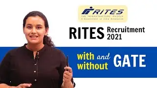RITES Recruitment 2021 - with and without GATE | Vacancy notification