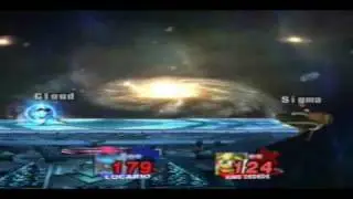 Cloud (Lucario) vs Sigma (Dedede)