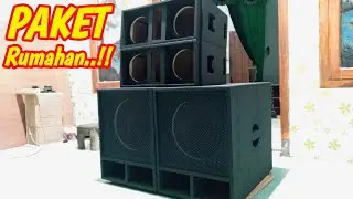 REVIEW BOX SPEAKER MINI SCOOP 12 INCH + LINE ARRAY 6 INCH