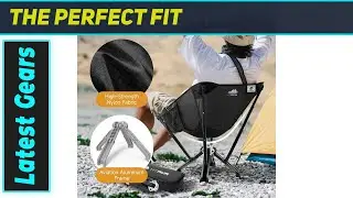 MTRVR Camping Chair: 600lb Powerhouse in Your Backpack!