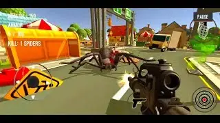 Monster Hunting City Shooting #25 (Level 25 - Spiders) - Android/iOS Gameplay