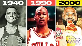 The evolution of NBA Players