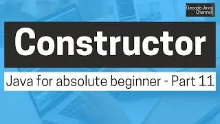 What is a Constructor in Java?