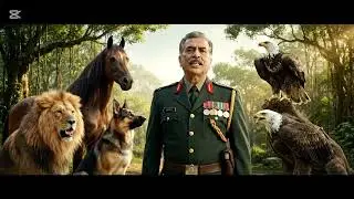 AI General With Animals | Power, Loyalty & Leadership | Gemini AI Video