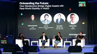 Onboarding the Future: How Stablecoins Bridge Digital Assets w/ Real-World Stability in Web3 | TBW24