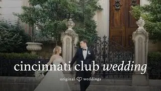 Glamorous Downtown Cincinnati Wedding | Cincinnati Club