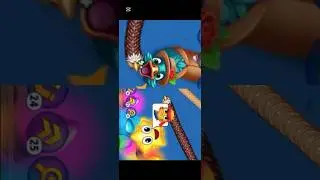 Worms zone io worm biggest snake on zone \#shorts #wormszone #wormworld #giantworm #glowworm