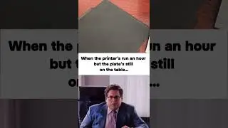3D printing Error - Print Plate  #fail #3dprint  #memes