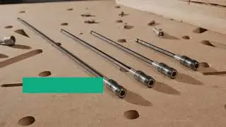 Bit Holder With Extra Long Shank: For deep-lying screw connections in narrow work areas