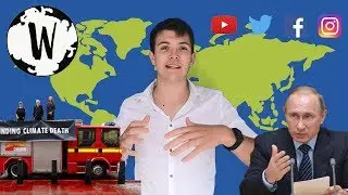Extinction rebellion use fake blood on the treasury building (Woke news episode 2)