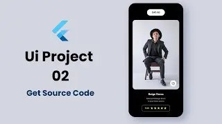 Flutter UI Project 02 | Modern Product Card UI 🔥 | Flutter Source Code | Beginner Friendly
