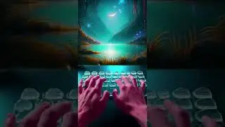 [AI ASMR] Meditative keyboard tapping