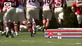 Bulldog Nation: Rumph shows out in the Georgia Spring Football Game