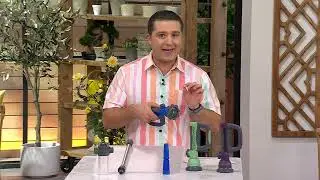 Bernini Easy Grip 4-Piece Hose Nozzle Garden Bundle on QVC