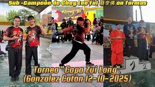 KUNG FU Choy lee fut Sub-campe&oacute;n en forma (Copa 