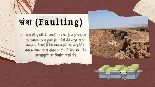 भ्रंश (Faulting)