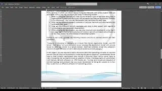 TMUC - DoCIT - HN Computing - Unit 2   Networking   Assignment Guidance