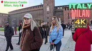 Sforzesco Castle Walkthrough 🇮🇹 | Explore Milan&rsquo;s Iconic Landmark [4K Virtual Tour]