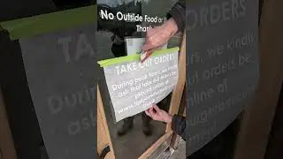 Nice & Easy Vinyl on Glass #signs #installation #satisfying #oddlysatisfying #shorts #vinylgraphics