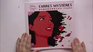 Flip: Princesses & Fairies Mystery Squares Pixel Art Carres Mysteres Adult Coloring