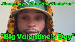 Akeam Says Valentine's Day With Rosealee Will Be Big and Addresses Relationship Talk