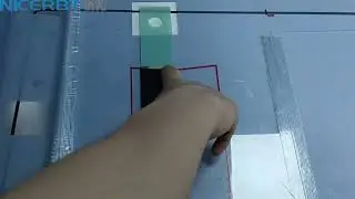 Automatic template sewing machine for trouser zipper fly attachment
