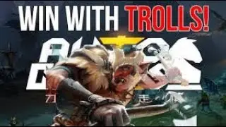 DOTA2 AUTO CHESS # KNIGHT + TROLL