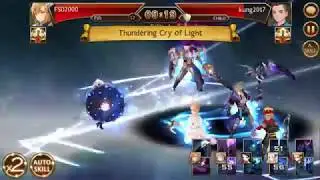SEVEN KNIGHTS NEW WORLD- GUILD WAR- FSD VS CHILD  6-13-18