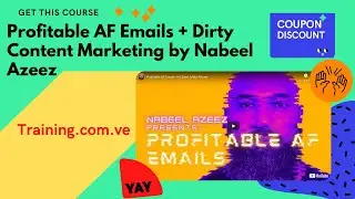 Download Profitable AF Emails email marketing playbook + Dirty Content Marketing by Nabeel Azeez