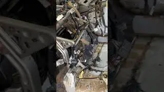 Water damaged Car inner cleaning of Honda BRV #shorts #honda #hondacars #mechanic #repair