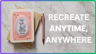 DIY Sweet Easter Card - Basic Supplies Only