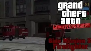 GTA: Liberty City Stories (PSP Emu) Side Mission #3 - Firefighter