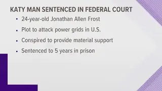 Katy man sentenced for role in planned white supremacist terror attacks against U.S power grids, DOJ