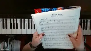 Jingle Bells, A First Book of Christmas Songs, Beginner Piano!